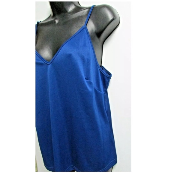 Zach & Rachel Blue Spaghetti Strap Camisole size XL - Picture 2 of 16